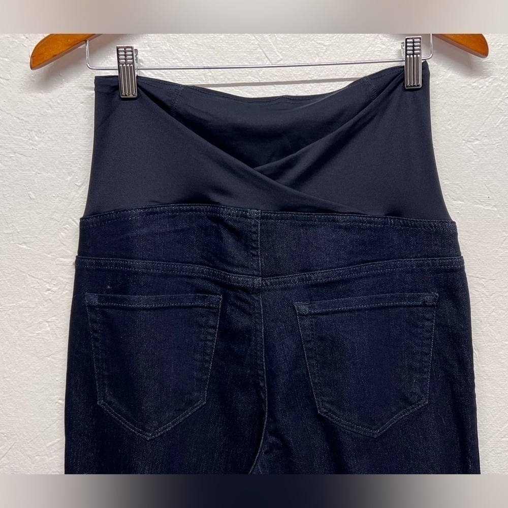 Over Belly Maternity Jeggings - Isabel Maternity Ingrid & Isabel Dark Wash - 8 - Picture 9 of 15